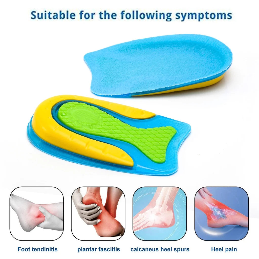 Insoles For Heel - Silicone Heel Pad For Plantar Fasciitis