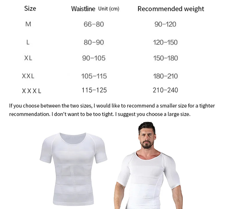 Men's Shaper Compression Shirt For Men