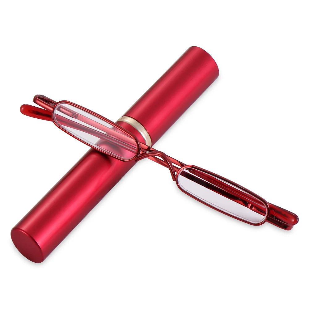 Elegant Reading Glasses Metal Frame Ultra-thin