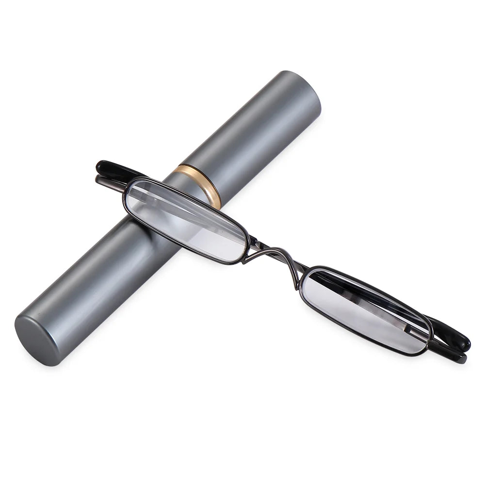 Elegant Reading Glasses Metal Frame Ultra-thin