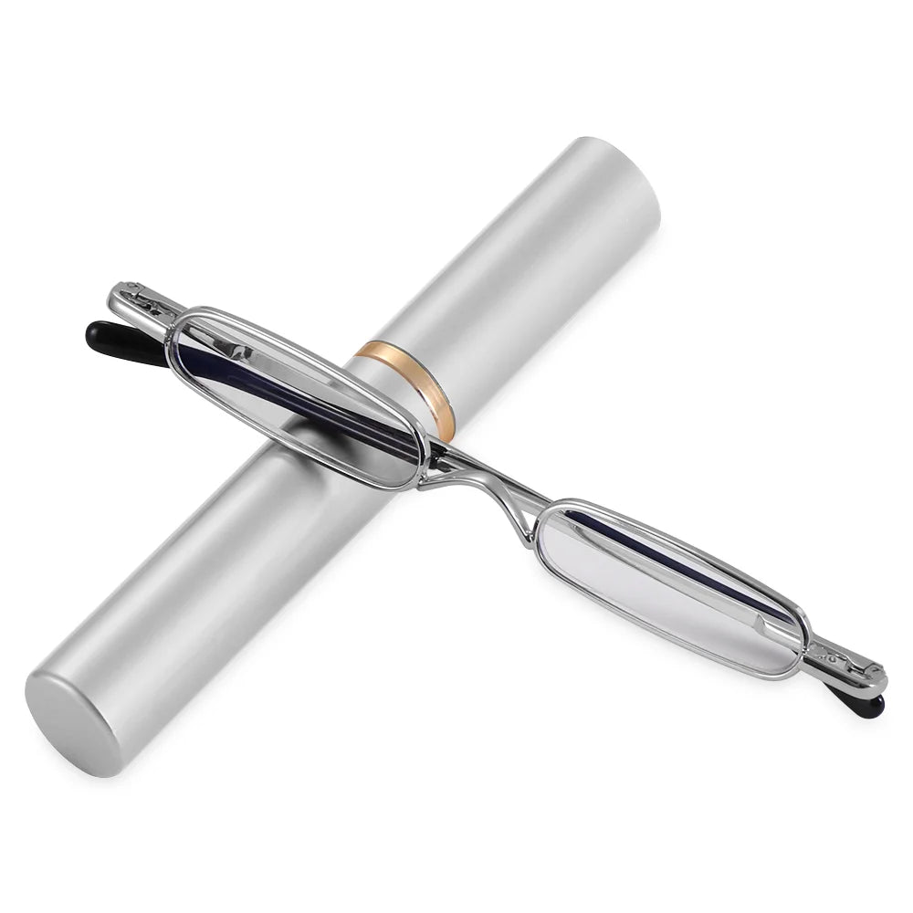 Elegant Reading Glasses Metal Frame Ultra-thin