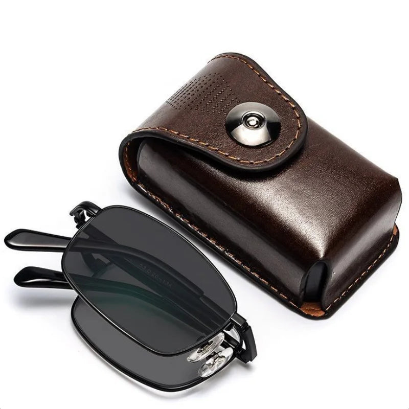 Folding Reading Glasses - Progressive Photochromic