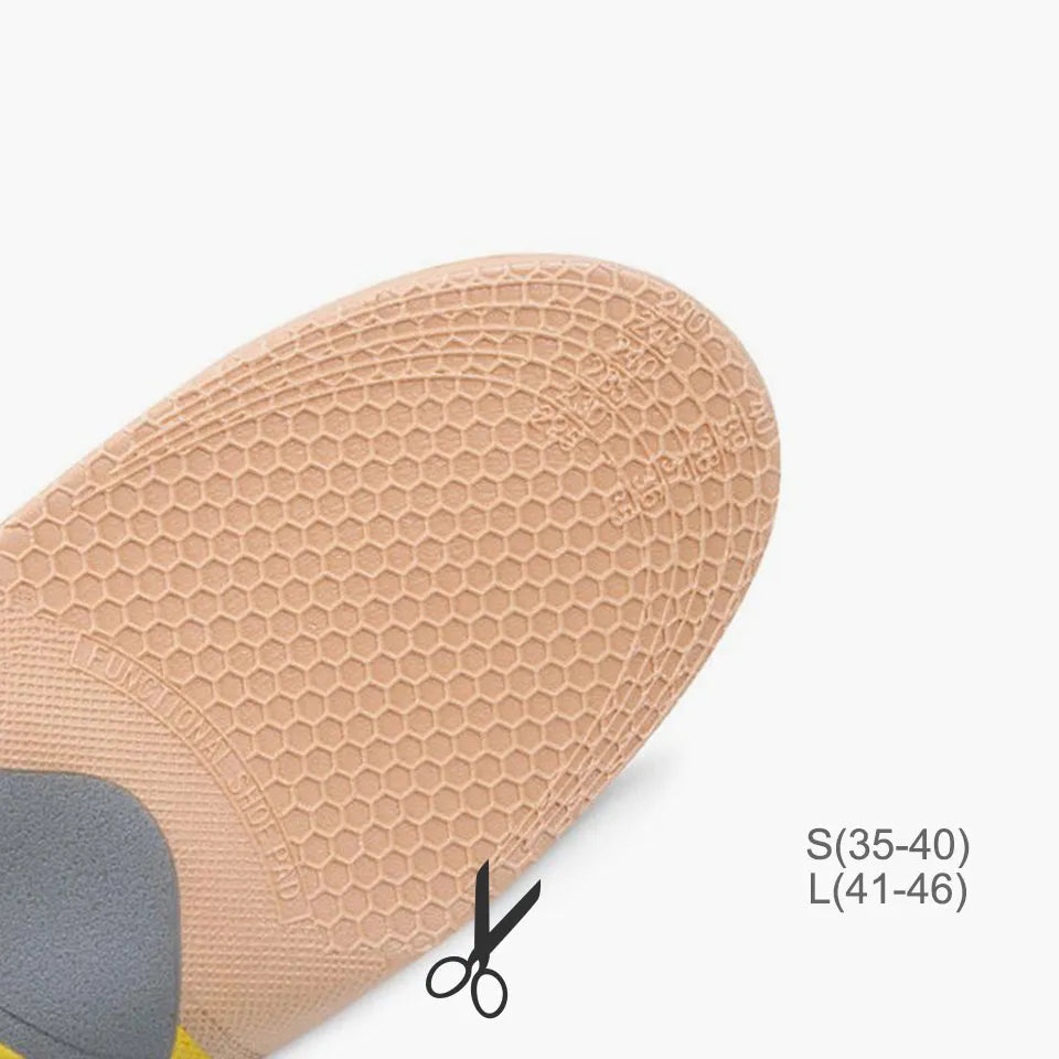 Orthopedic Insoles Support For Flat Feet, Plantar Fasciitis