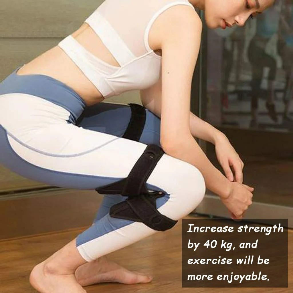 Hinged Knee Brace With Spring - Knee Protection