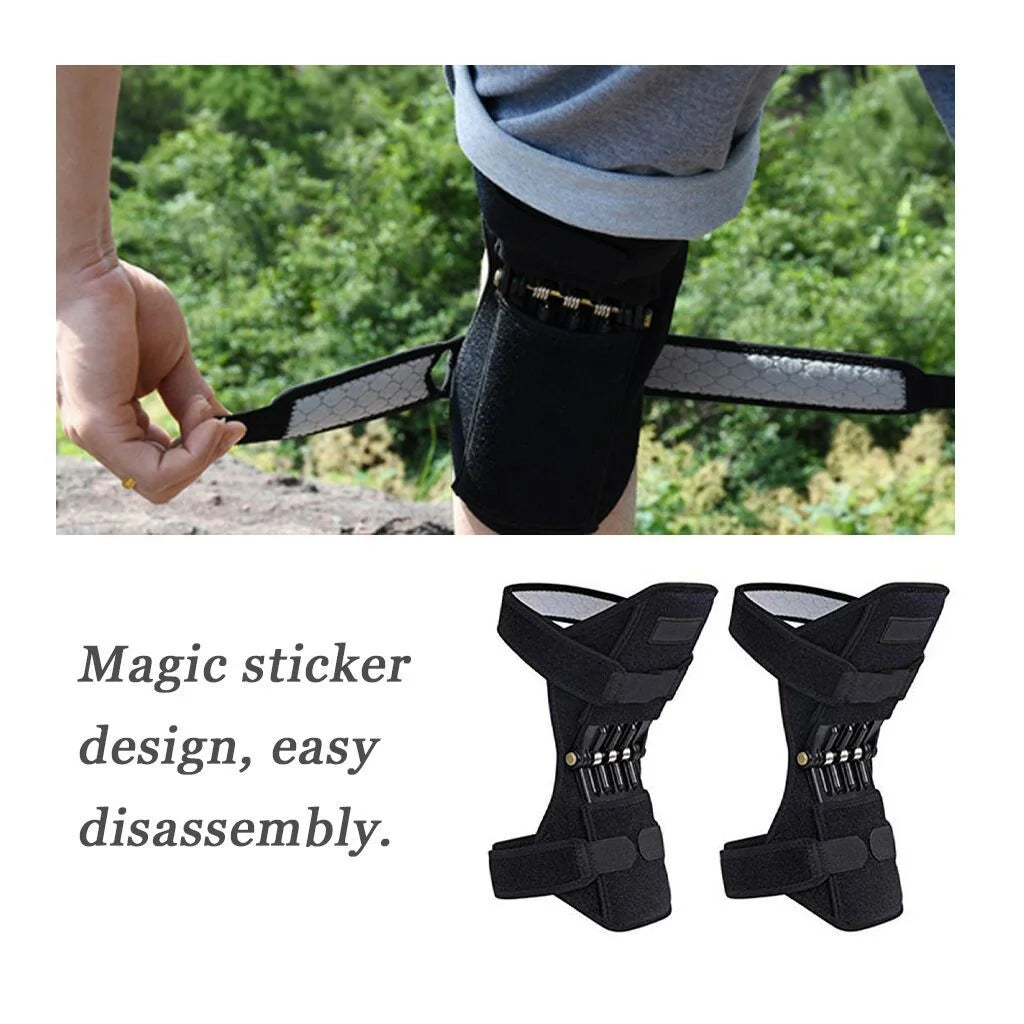 Hinged Knee Brace With Spring - Knee Protection