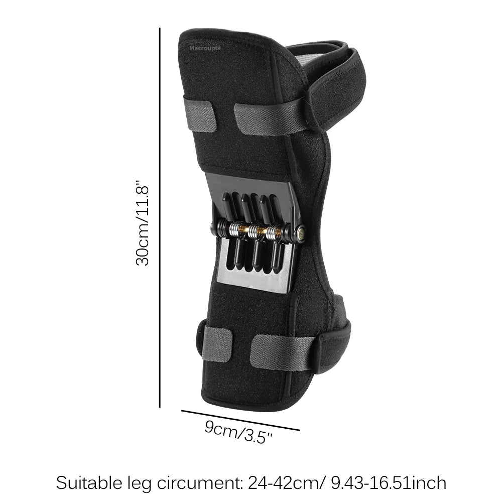 Hinged Knee Brace With Spring - Knee Protection