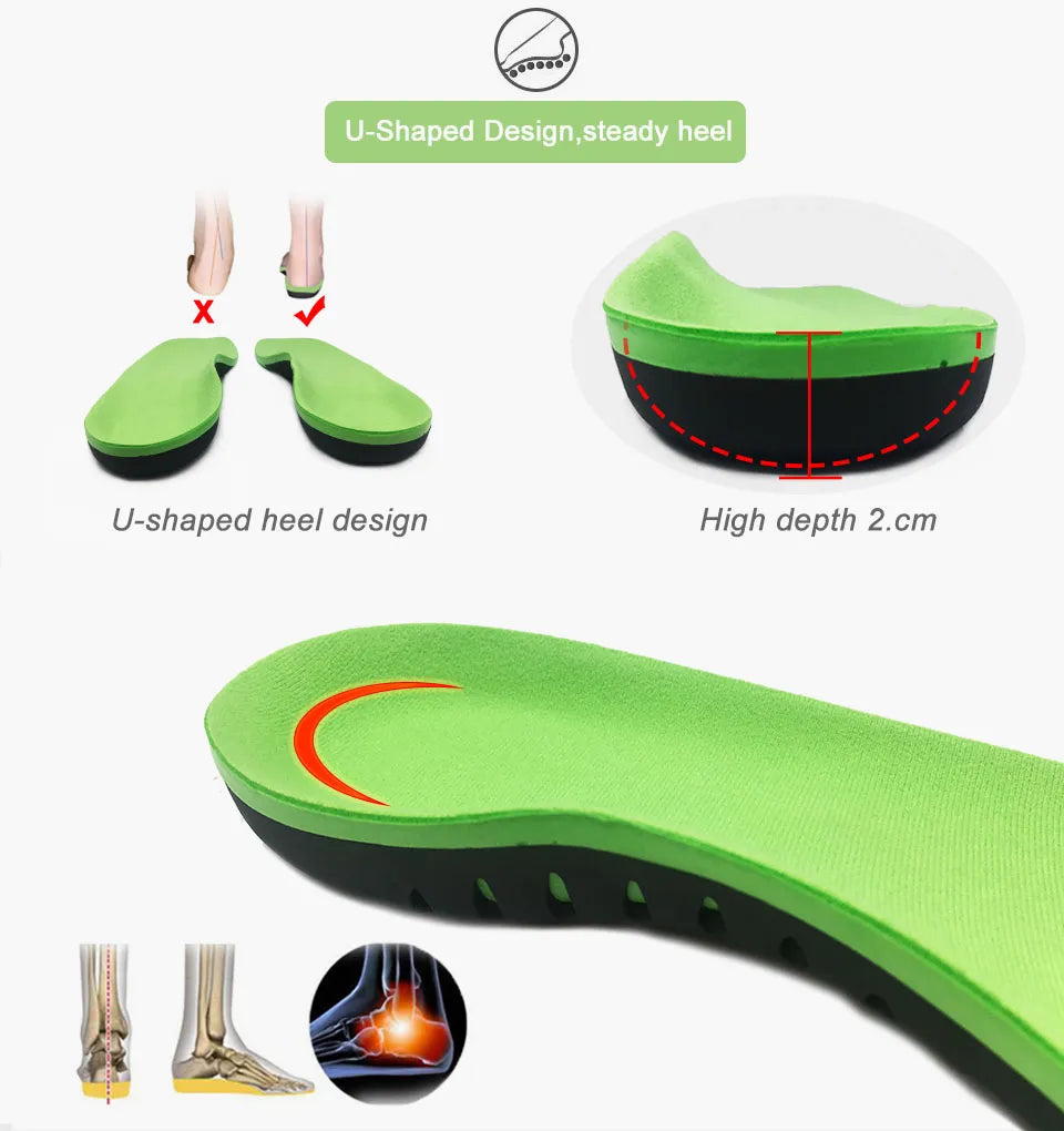 Insole For Pronated Footstep And Flat Foot