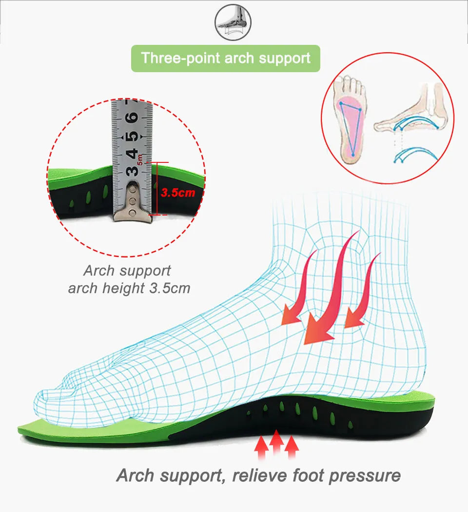 Insole For Pronated Footstep And Flat Foot