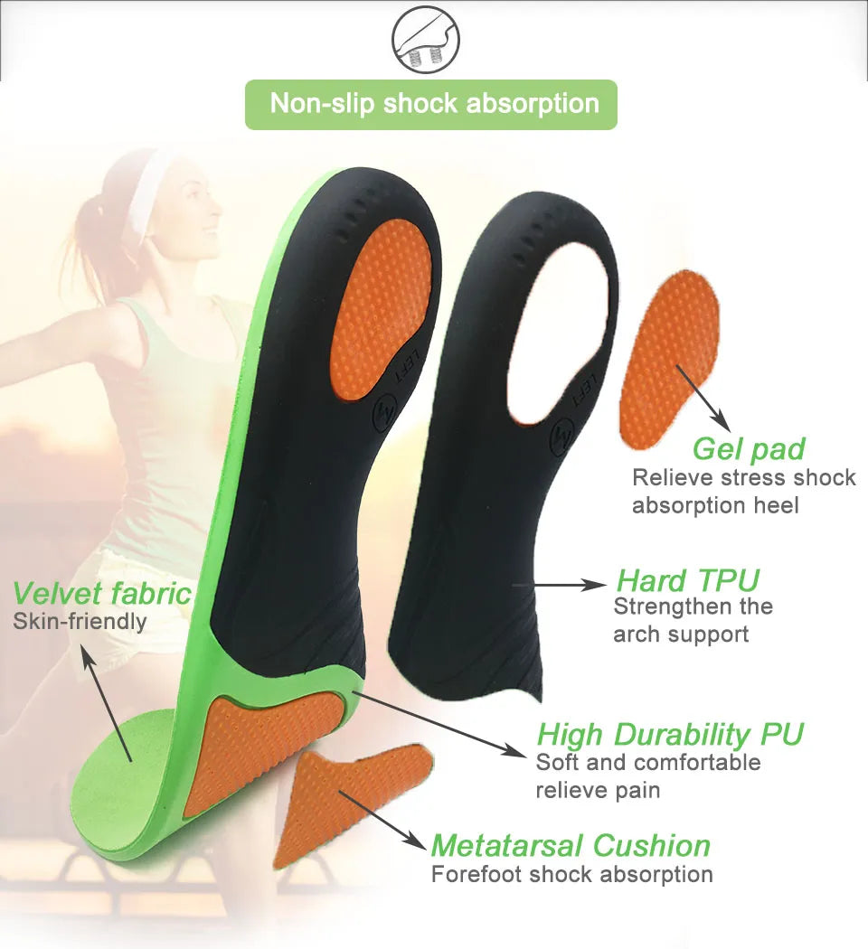 Insole For Pronated Footstep And Flat Foot