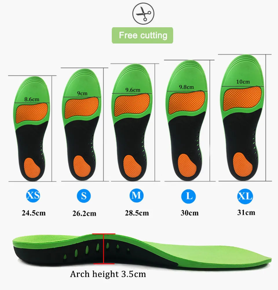 Insole For Pronated Footstep And Flat Foot