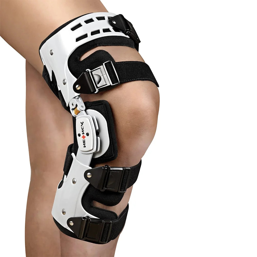 Knee Brace Hinged Stabilizer Adjustable Recovery Support
