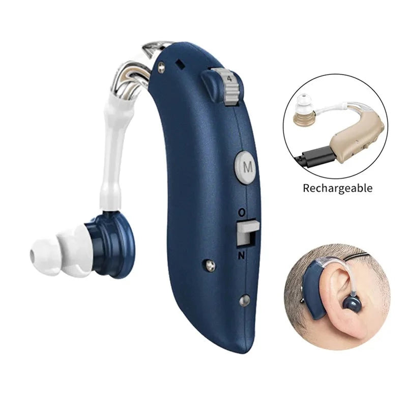 Hearing Aid Rechargeable - Hearing Amplifier