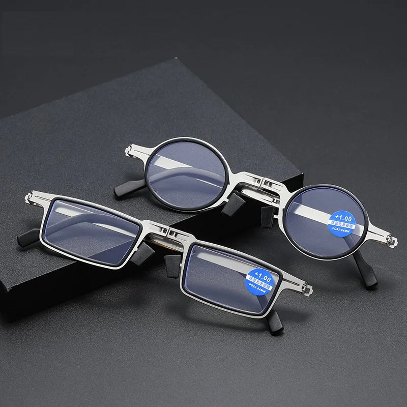 Portable Folding Reading Glasses - Anti Blue Light Eyewear