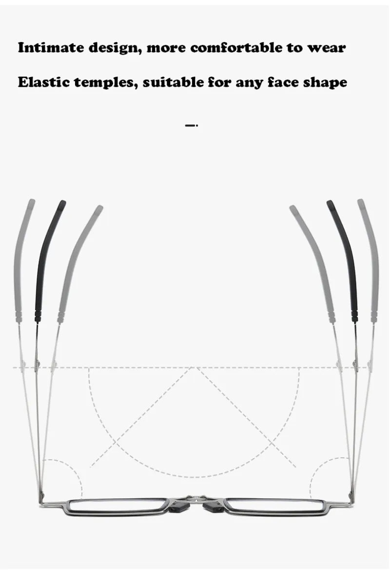 Portable Folding Reading Glasses - Anti Blue Light Eyewear