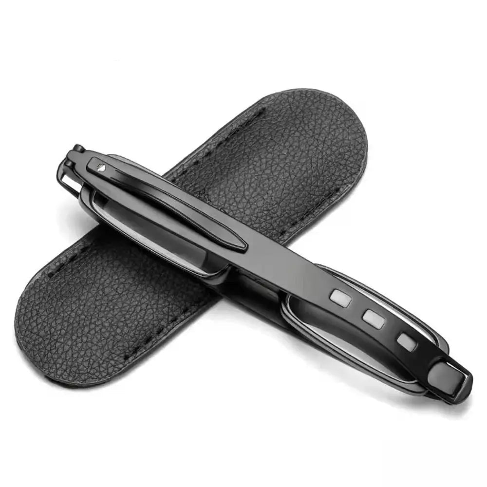 Portable Folding Reading Glasses With Leather Case And 360° Twist Design