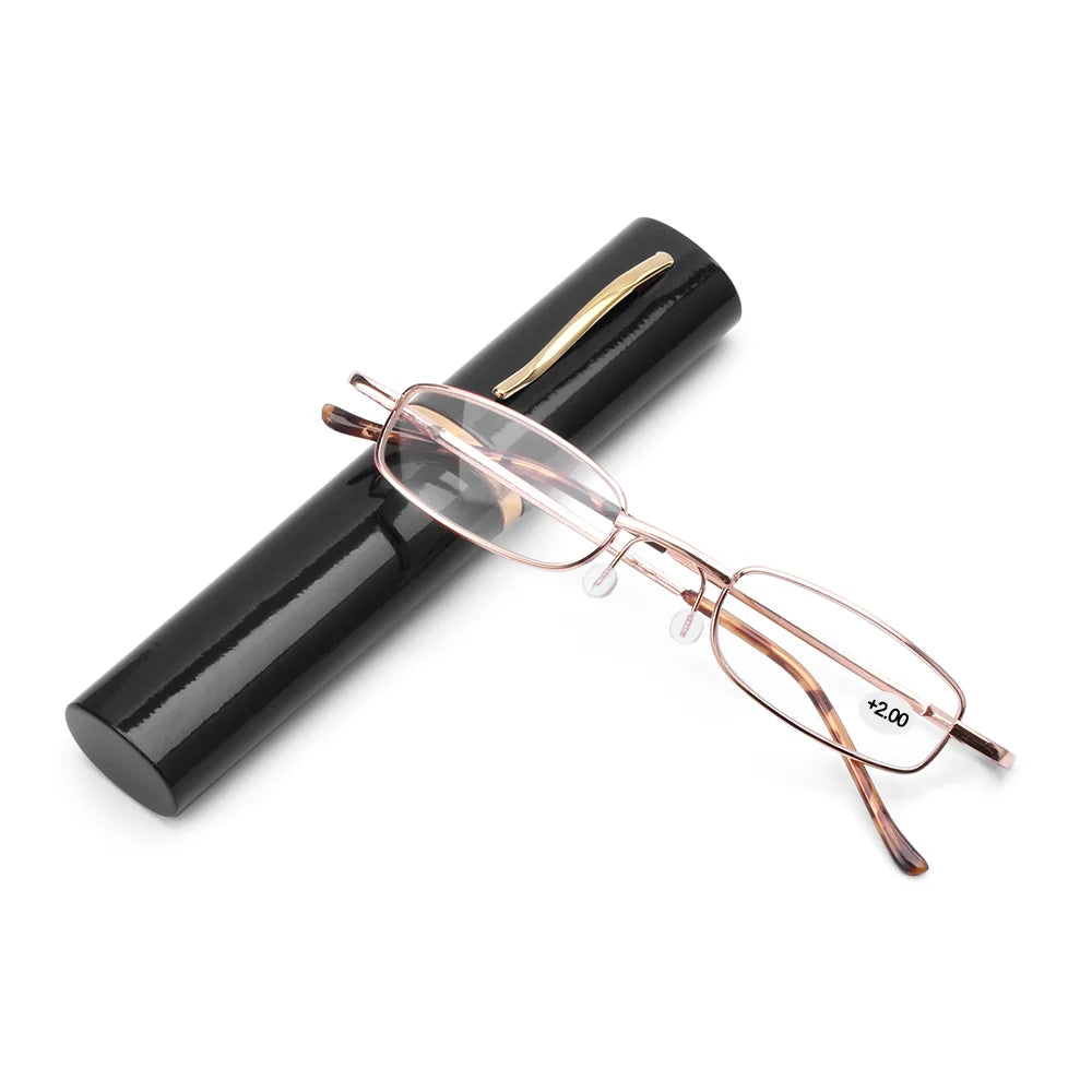 Reading Glasses Portable Mini Reading With Box