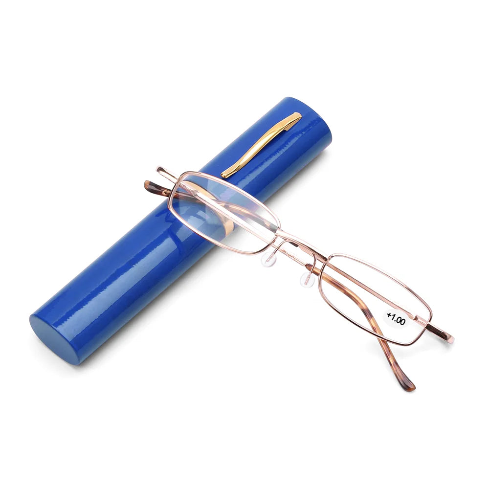 Reading Glasses Portable Mini Reading With Box