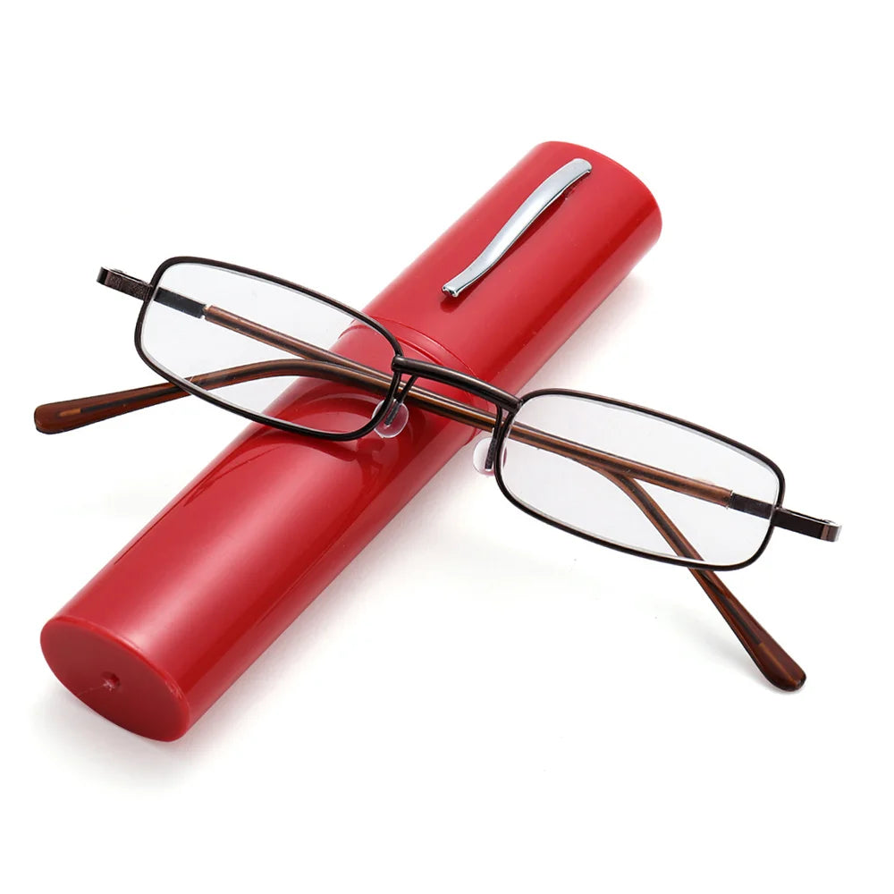 Reading Glasses Portable Mini Reading With Box