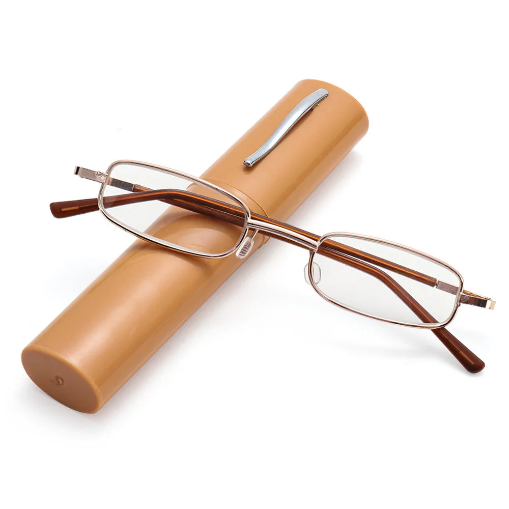 Reading Glasses Portable Mini Reading With Box
