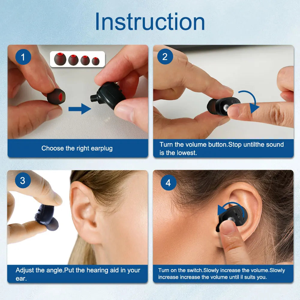 Rechargeable Amplifier - Rechargeable Hearing Aid