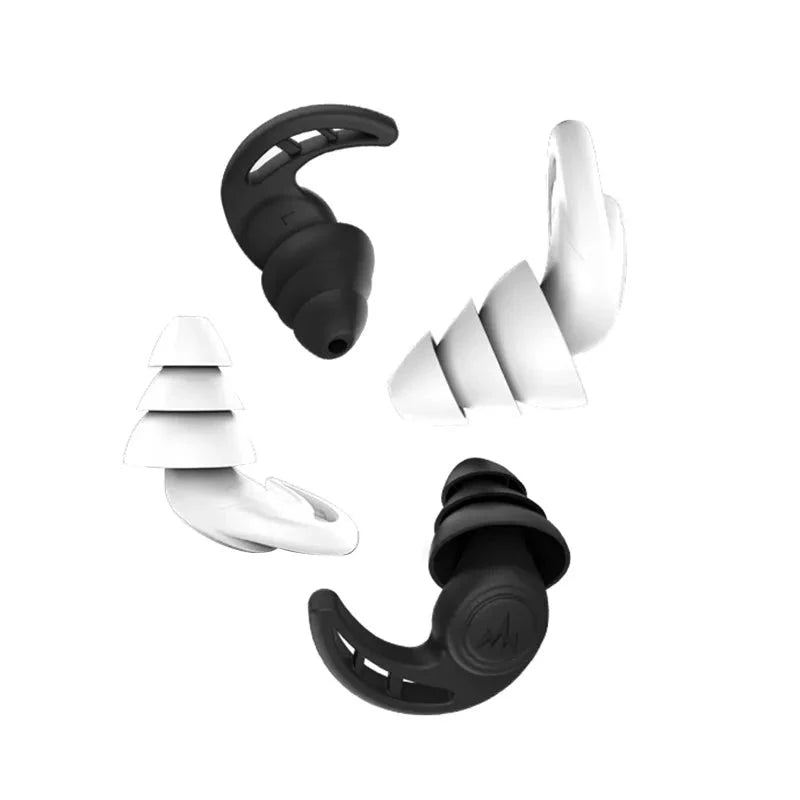 Soft Silicone Ear Plugs 3 Layers – Insulation Ear Protector