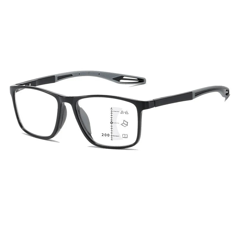 TR90 Anti-blue Light Multifocal Reading Glasses