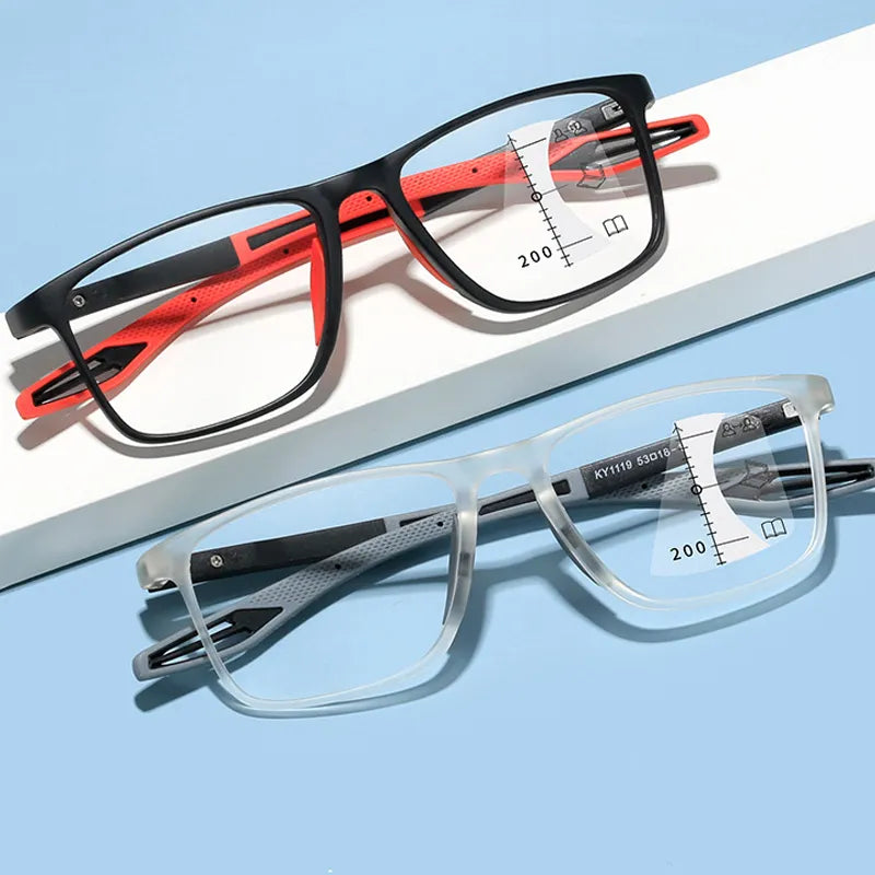 TR90 Anti-blue Light Multifocal Reading Glasses