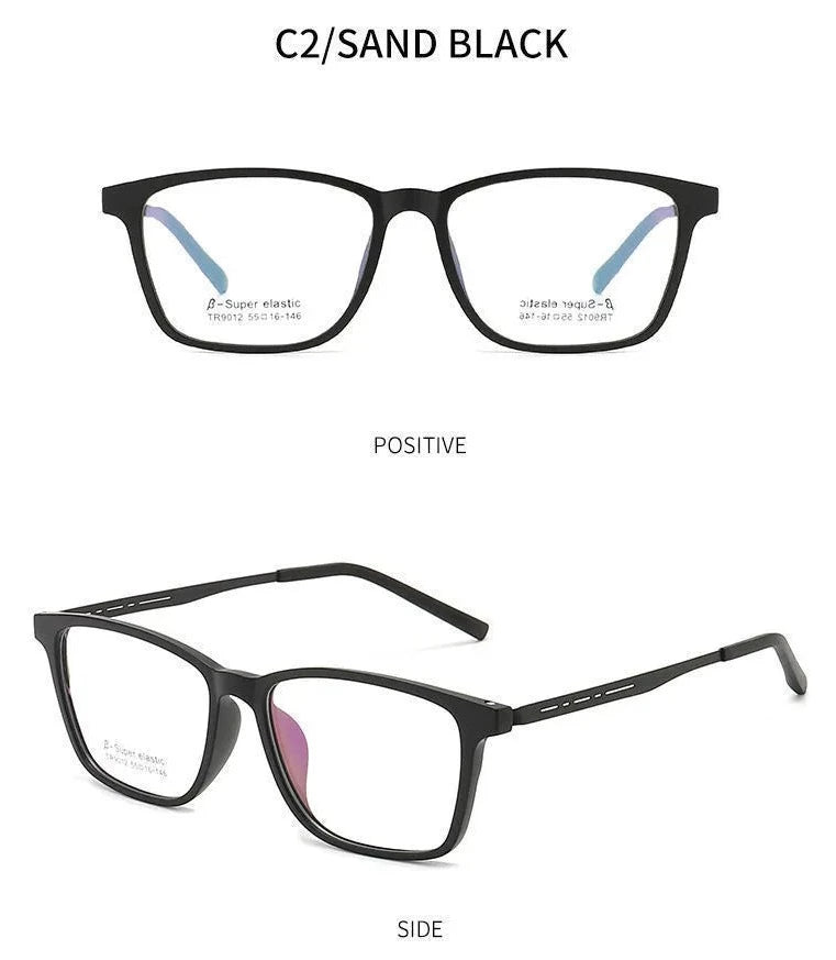 Titanium TR90 Glasses - Blue Light Blocker Titanium Frame