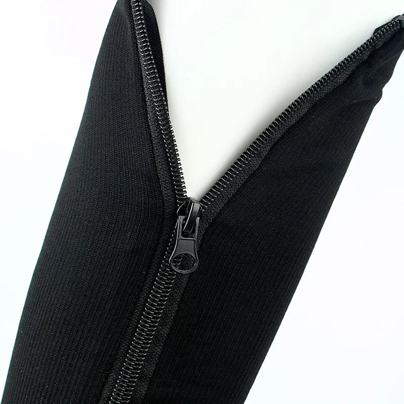 Unisex Zipper High Compression Socks