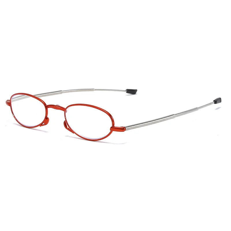 Portable Folding Reading Glasses  - With Storage Bag