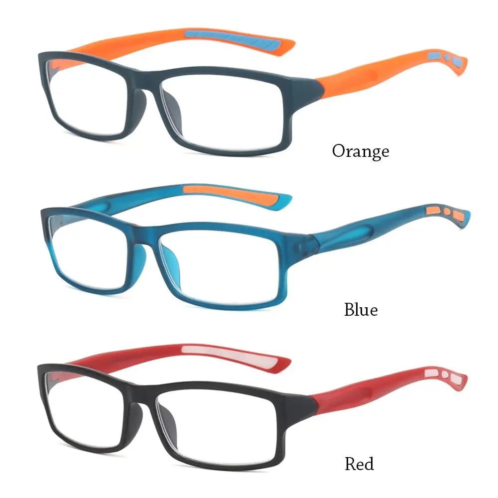 Anti-Blue Light Reading Glasses With Lightweight Rectangle Frame