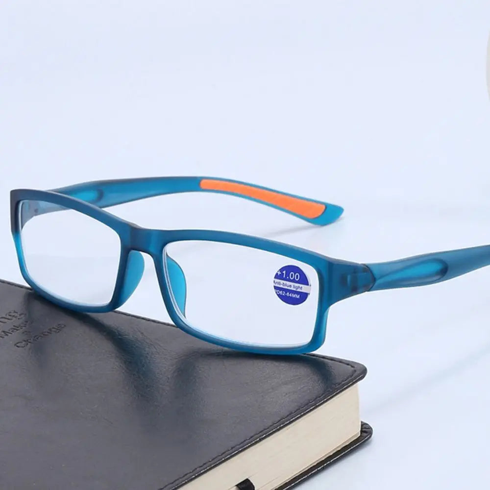 Anti-Blue Light Reading Glasses With Lightweight Rectangle Frame