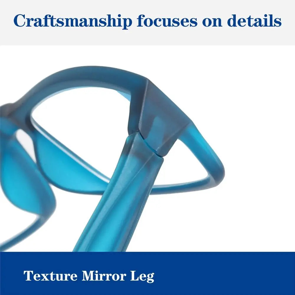 Anti-Blue Light Reading Glasses With Lightweight Rectangle Frame