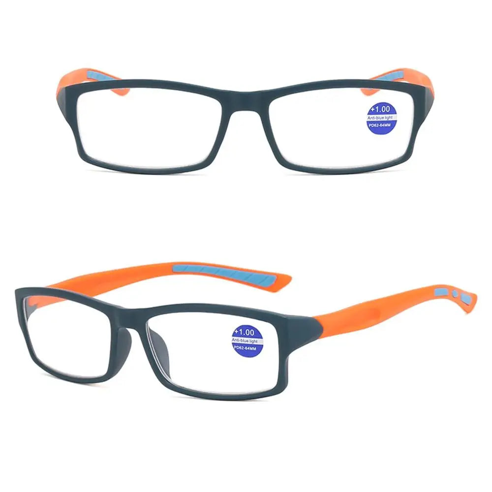 Anti-Blue Light Reading Glasses With Lightweight Rectangle Frame