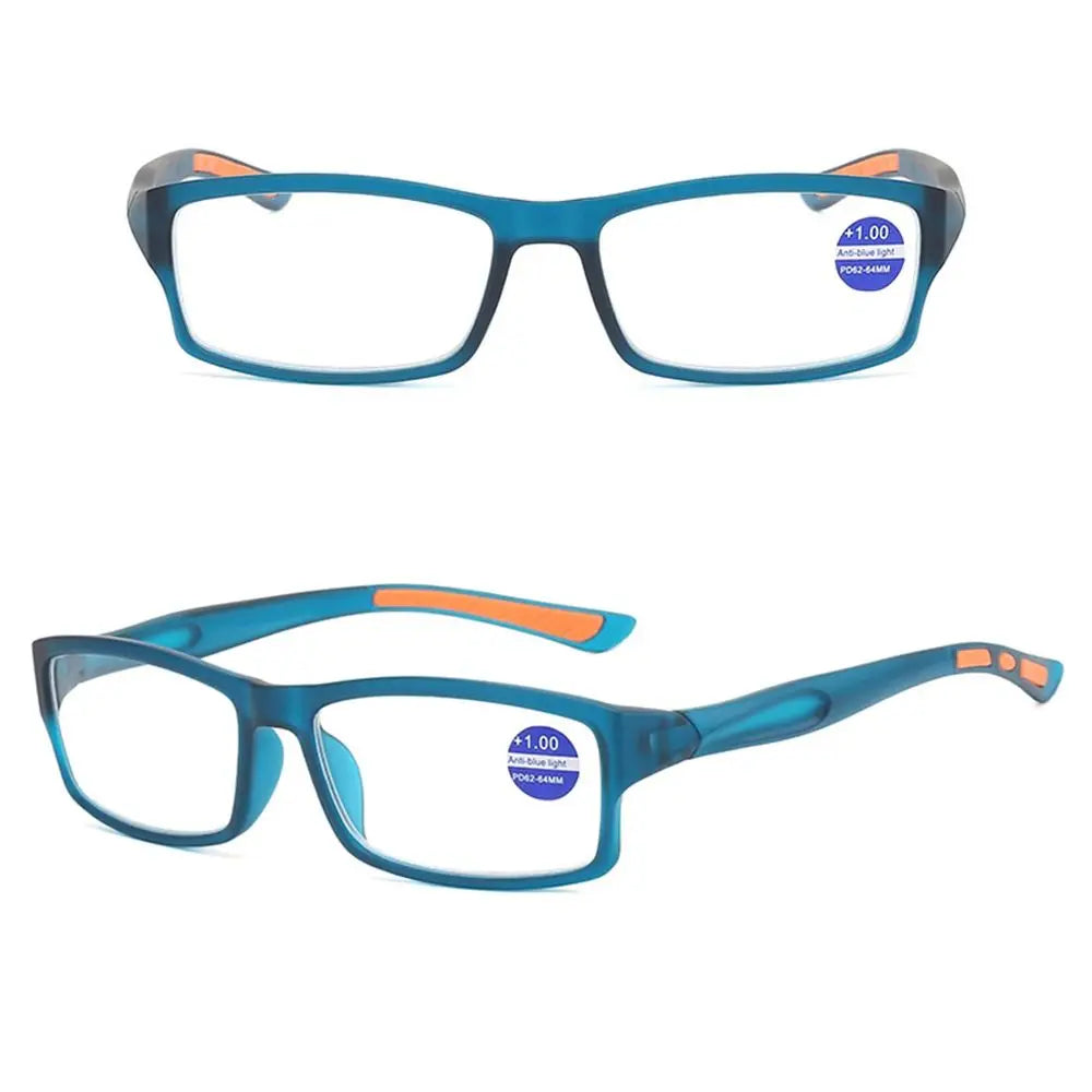 Anti-Blue Light Reading Glasses With Lightweight Rectangle Frame
