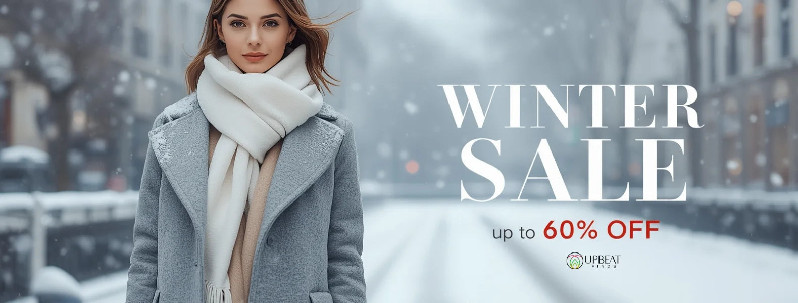 Banner upbeat winter