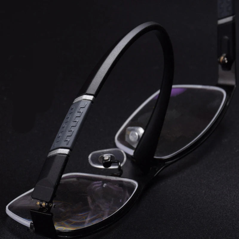 Business Reading Glasses With Anti-Blue Light Half-Frame Design