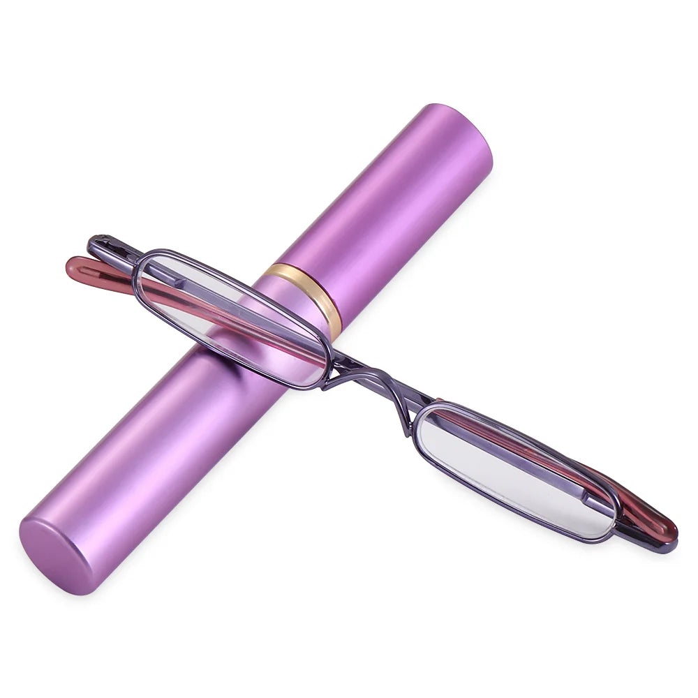 Elegant Reading Glasses Metal Frame Ultra-thin