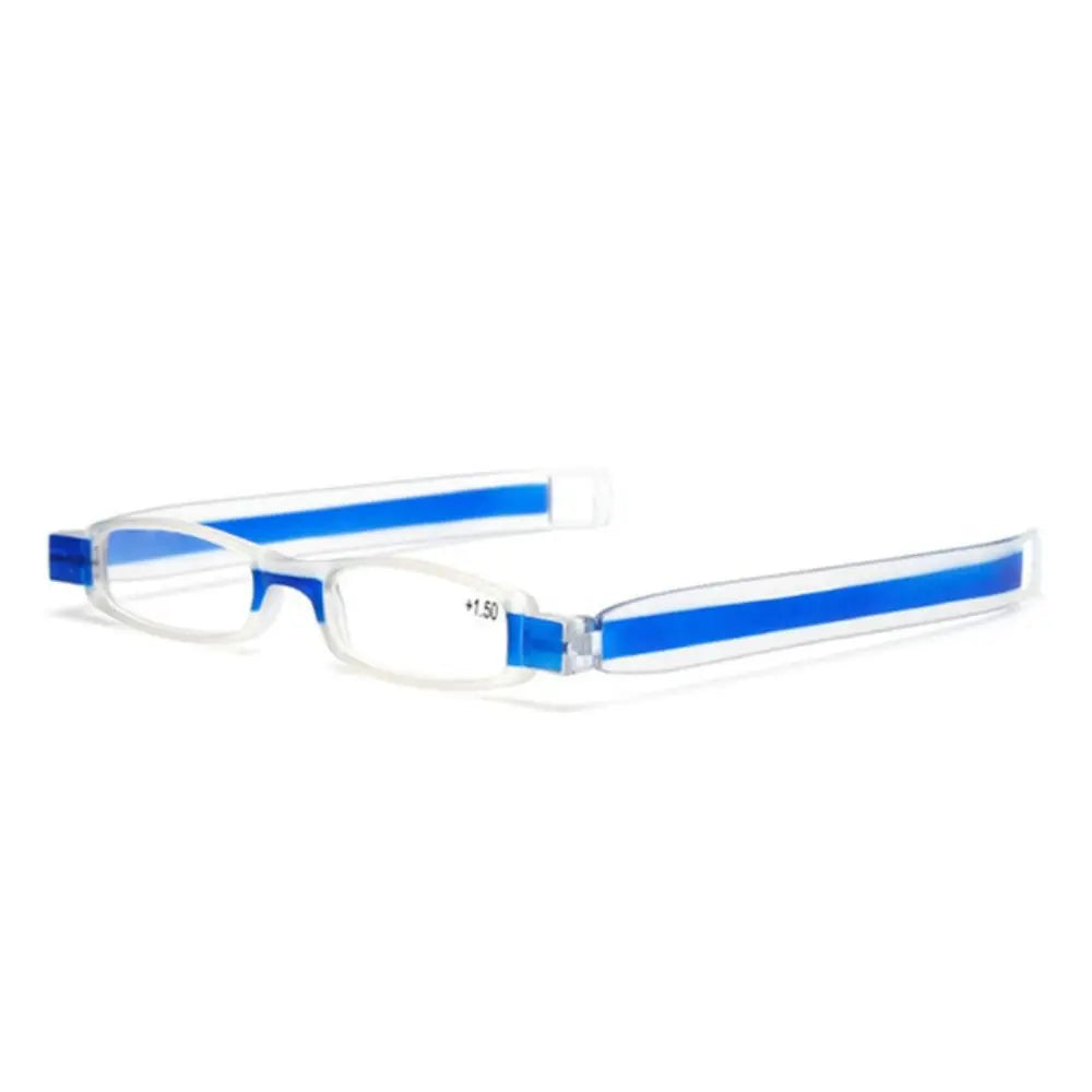 Folding Reading Glasses With 360 Degree Rotation And Clear Lenses