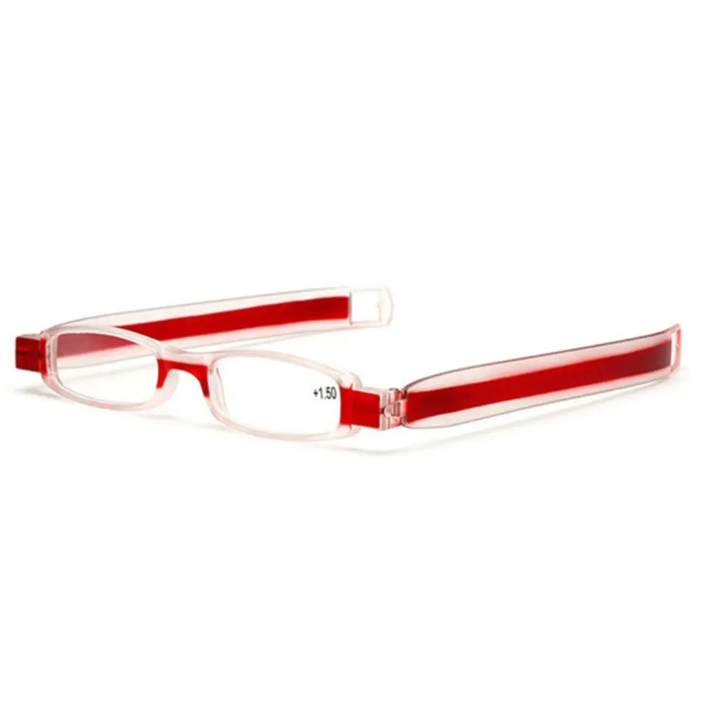 Folding Reading Glasses With 360 Degree Rotation And Clear Lenses