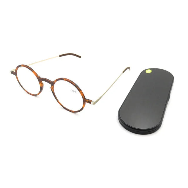 Ultra-Thin Reading Glasses - With Magnetic Case