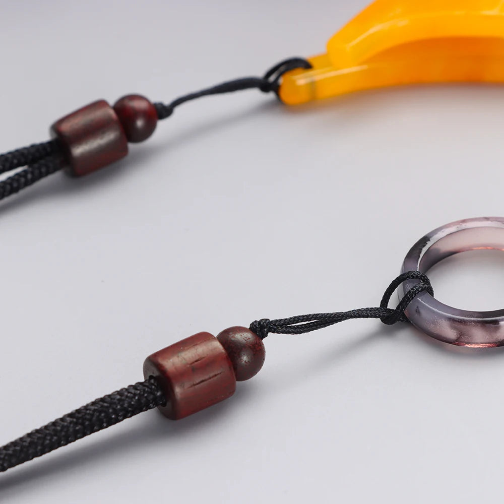 Hanging Neck Reading Glasses With Foldable Oval Frame
