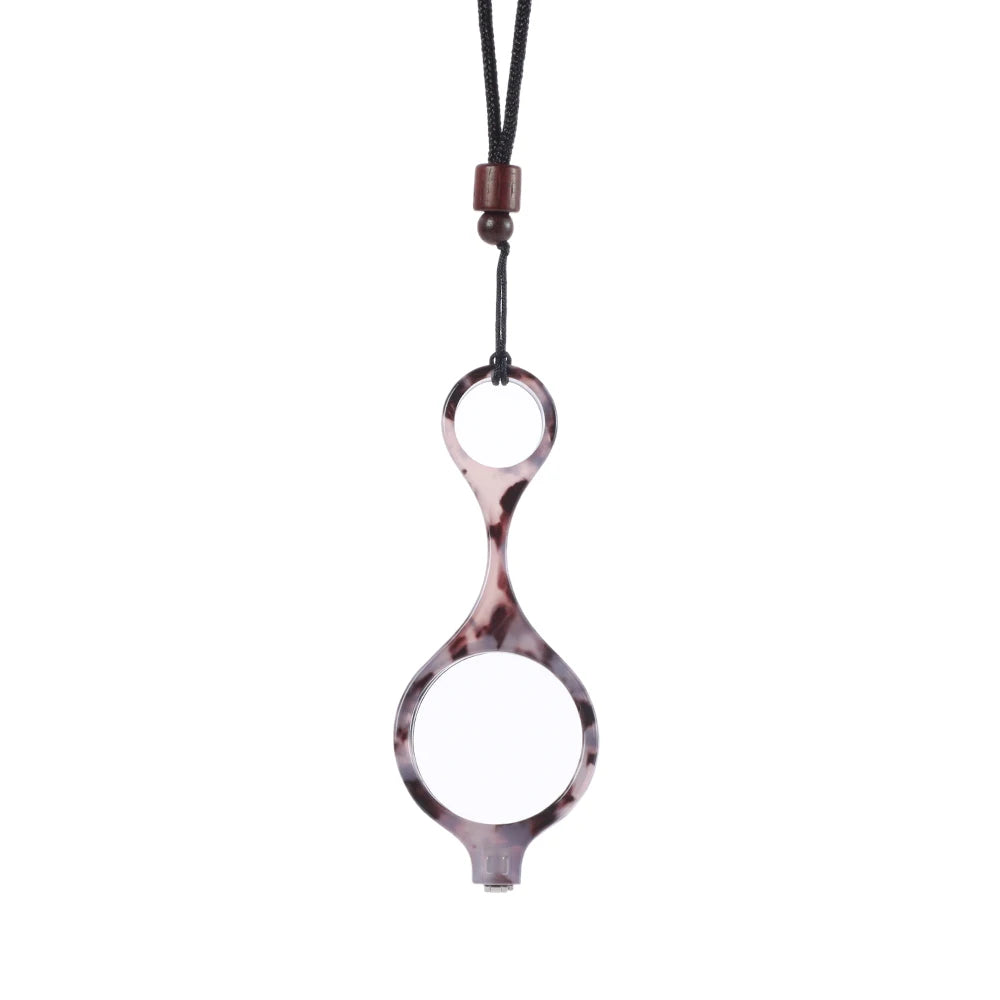 Hanging Neck Reading Glasses With Foldable Oval Frame