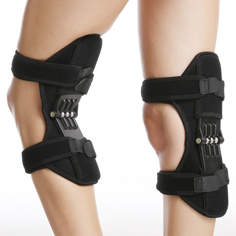 Hinged Knee Brace With Spring - Knee Protection