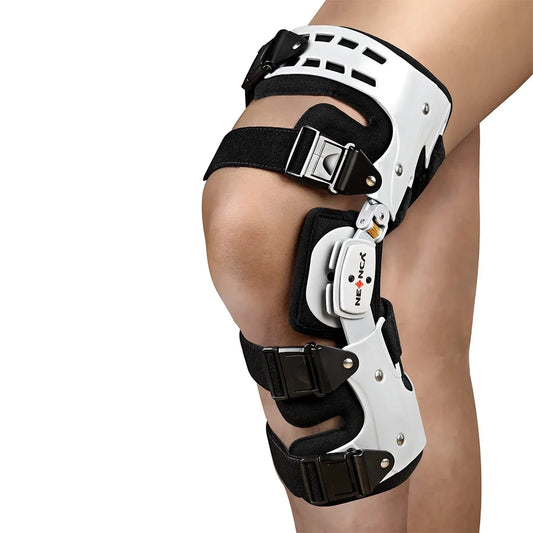 Knee Brace Hinged Stabilizer Adjustable Recovery Support
