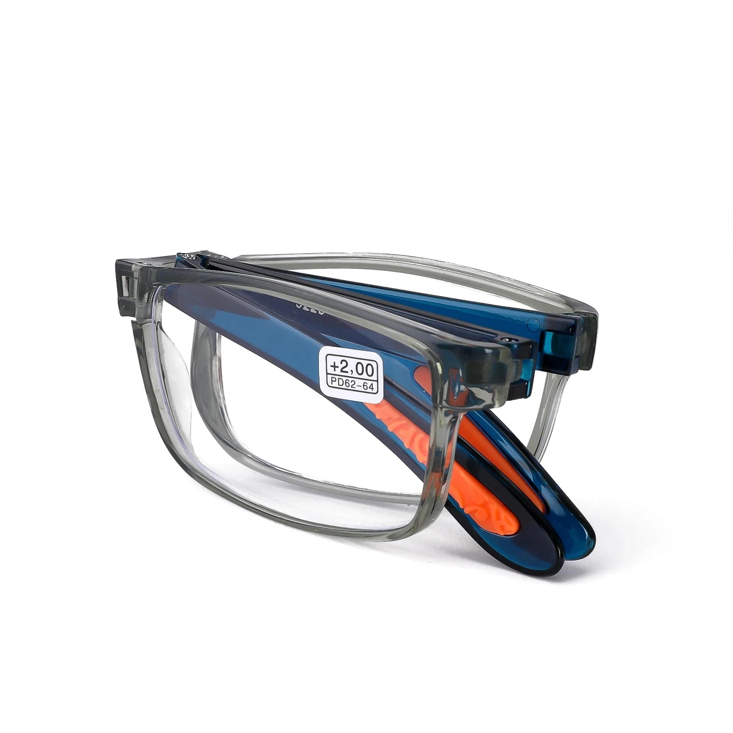 Men's Folding Reading Glasses With Anti-Blue Light Lenses