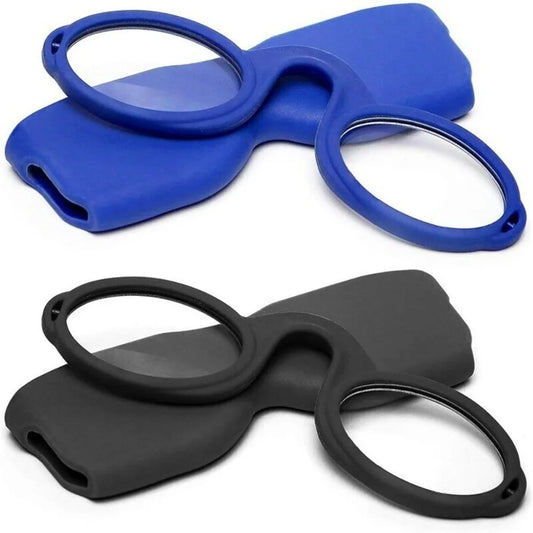 Mini Pince-Nez Reading Glasses With Protective Case