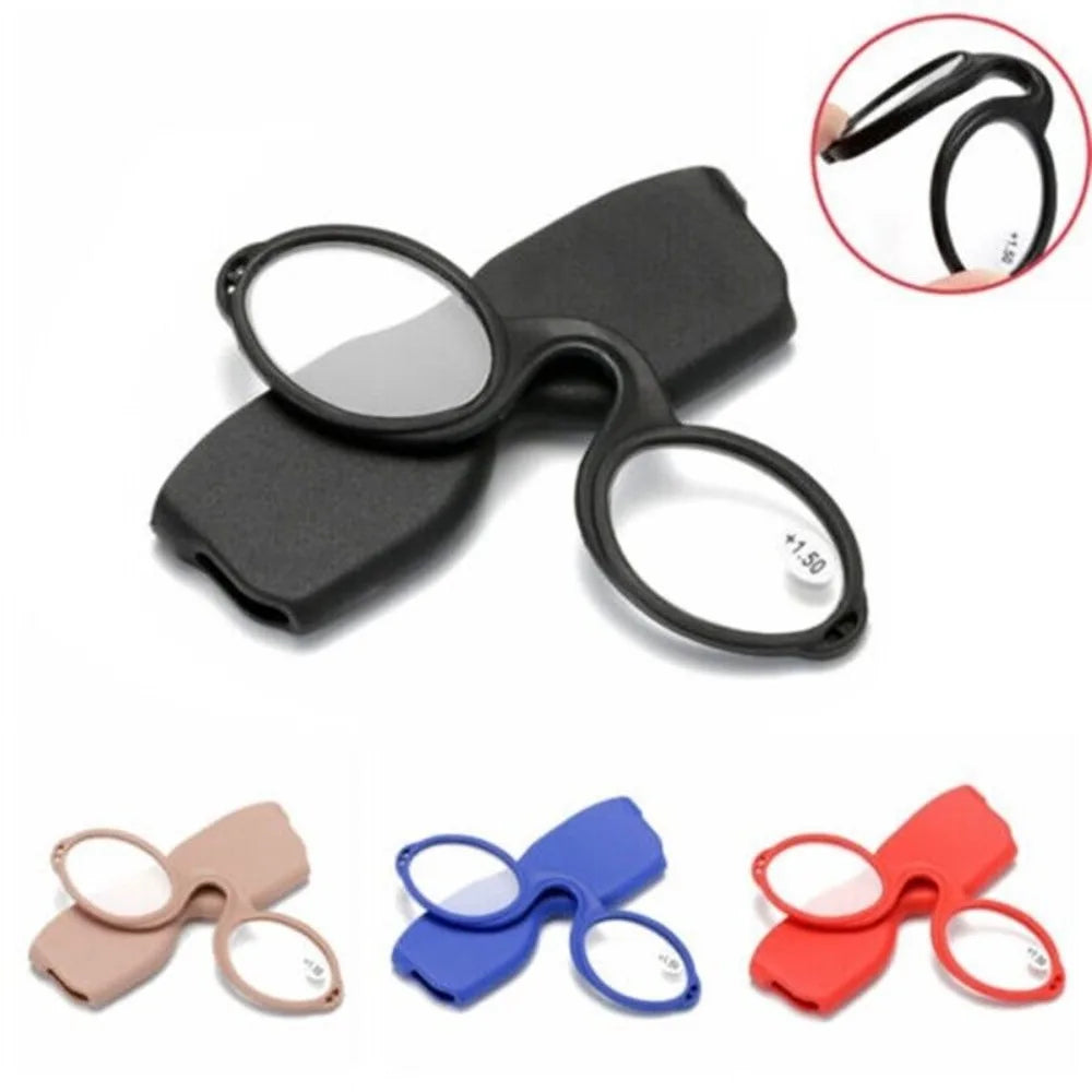 Mini Pince-Nez Reading Glasses With Protective Case