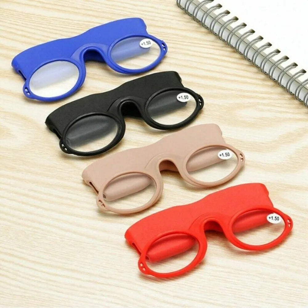 Mini Pince-Nez Reading Glasses With Protective Case