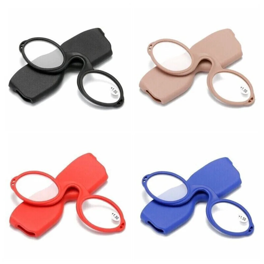 Mini Pince-Nez Reading Glasses With Protective Case